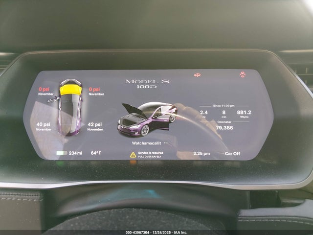 Tesla Model S 100d/75d/p100d 2018 5YJSA1E22JF272722 Image 7