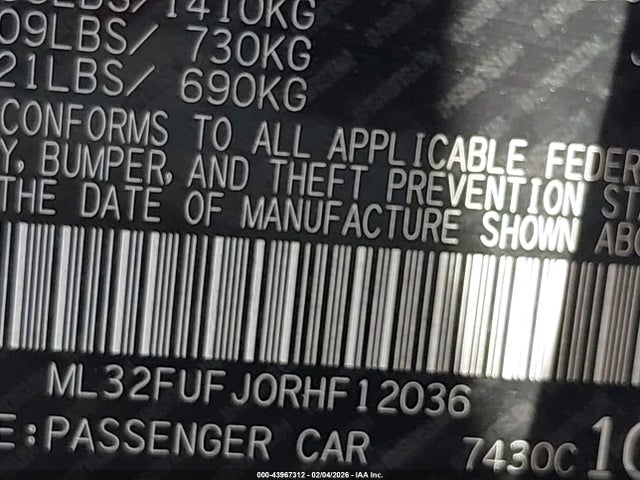 2024 MITSUBISHI MIRAGE G4 ML32FUFJ0RHF12036 Photo 8