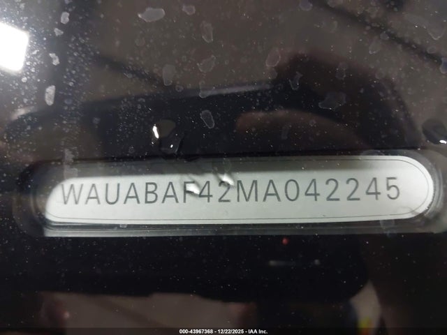43967368 :رقم المزاد ، WAUABAF42MA042245 vin ، 2021 Audi A4 Premium 40 Tfsi Quattro S Tronic مزاد بيع