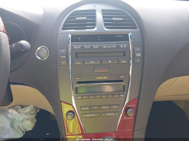 43967686 :رقم المزاد ، JTHBJ46G982266049 vin ، 2008 Lexus Es 350 مزاد بيع