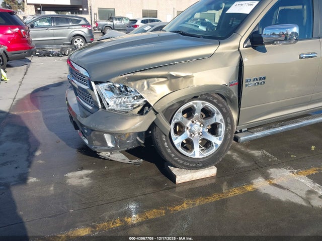 2014 Ram 1500 Laramie მანქანა იყიდება აუქციონზე, vin: 1C6RR7NT2ES357661, აუქციონის ნომერი: 43967708