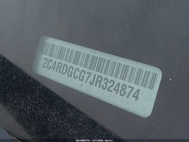 2018 DODGE GRAND CARAVAN 2C4RDGCG7JR324874 Photo 8