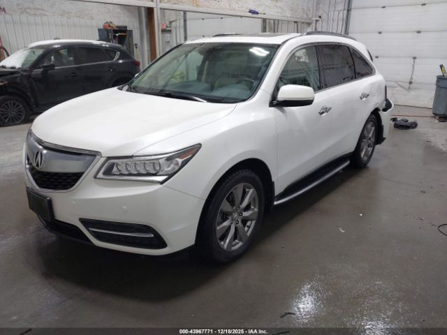 2014 ACURA MDX 5FRYD4H89EB001633 Photo 1