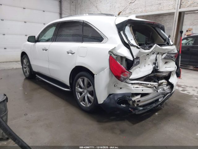 2014 ACURA MDX 5FRYD4H89EB001633 Photo 2