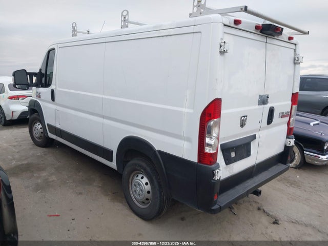 3C6TRVAG8KE512943 RAM Promaster 1500 Low Roof 136 Wb