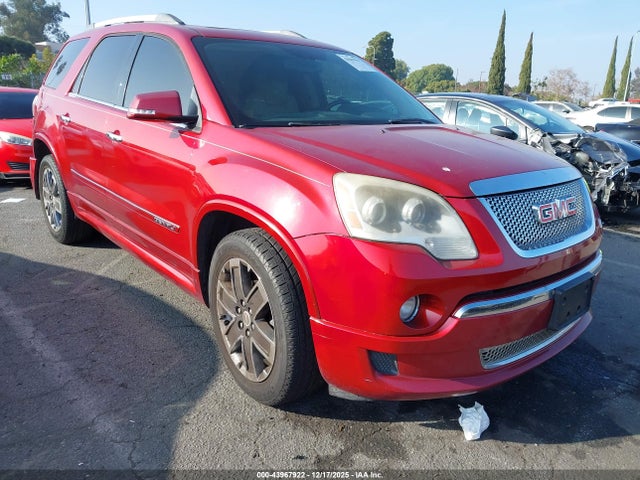 Продажа на аукционе авто 2012 Gmc Acadia Denali, vin: 1GKKRTED3CJ222627, номер лота: 43967922