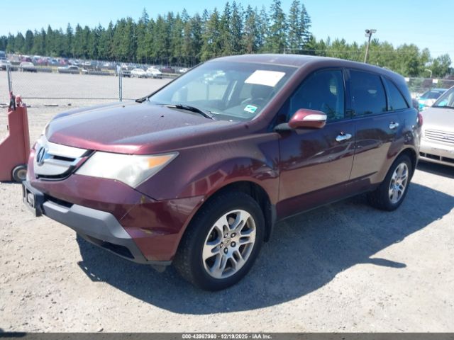 2008 ACURA MDX 2HNYD28358H500884 Photo 1