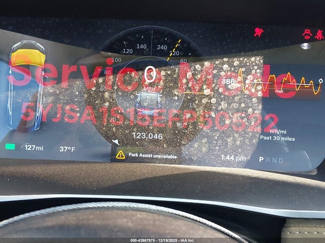 2014 TESLA MODEL S 5YJSA1S15EFP50522 Photo 6