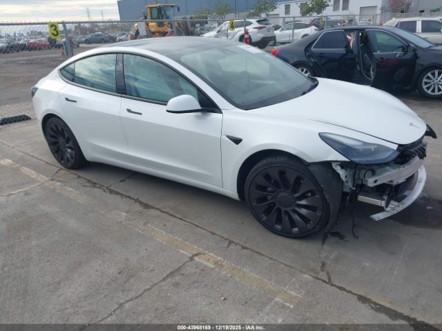 2022 TESLA MODEL 3 5YJ3E1EB1NF310245