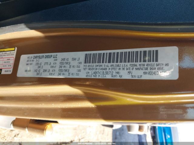 2011 JEEP WRANGLER UNLIMITED 1J4BA7H11BL581712 Photo 8