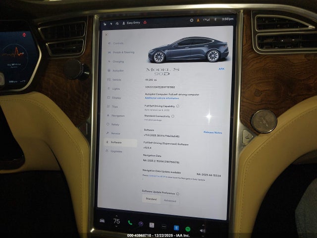 2017 TESLA MODEL S 5YJSA1E28HF181982 Photo 6