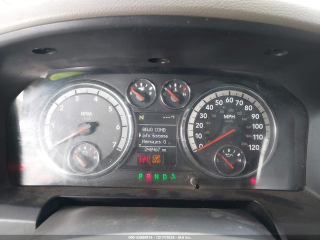 Продажа на аукционе авто 2009 Dodge Ram 1500 Slt/sport/trx, vin: 1D3HV13P99S793794, номер лота: 43968814