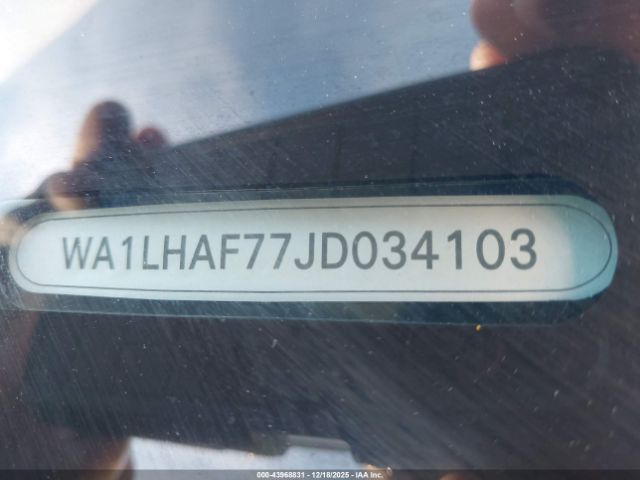 2018 AUDI Q7 WA1LHAF77JD034103 Photo 8