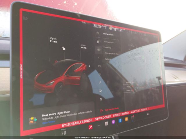 2020 TESLA MODEL 3 5YJ3E1EA6LF630830 Photo 6