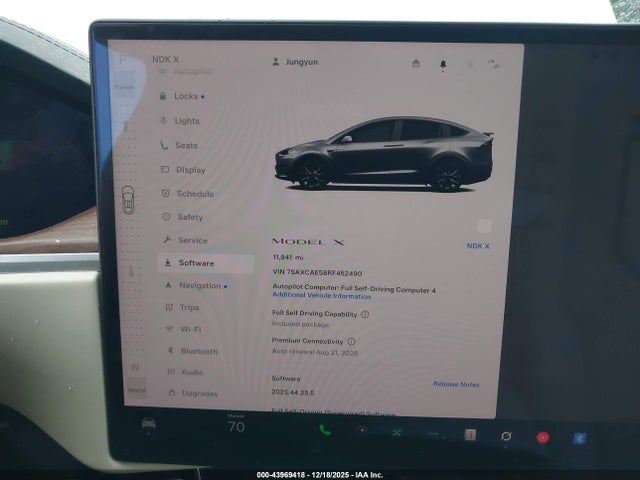 2024 TESLA MODEL X 7SAXCAE58RF452490 Photo 6