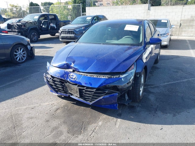 5NPLL4AG1NH072598 Hyundai ELANTRA SE