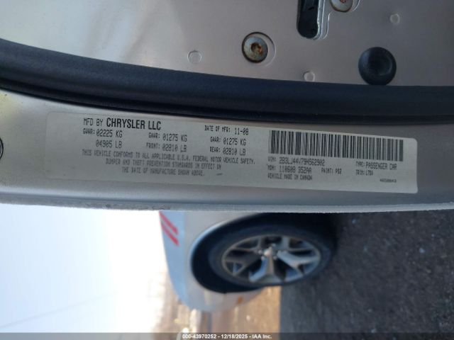 2009 DODGE CHALLENGER 2B3LJ44V79H562902 Photo 8