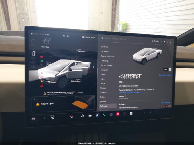 2025 TESLA CYBERTRUCK 7G2CEHEE1SA060806 Photo 6