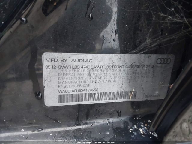 2013 AUDI A4 WAUEFAFL9DA129556 Photo 8