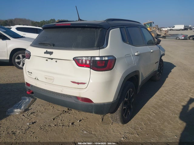 Aukcja sprzedaży 2021 Jeep Compass Trailhawk, vin: 3C4NJDDB0MT512050, numer aukcji: 43970651