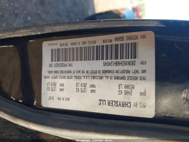 Aukcja sprzedaży 2009 Dodge Charger Se, vin: 2B3KA43D89H573914, numer aukcji: 43970653