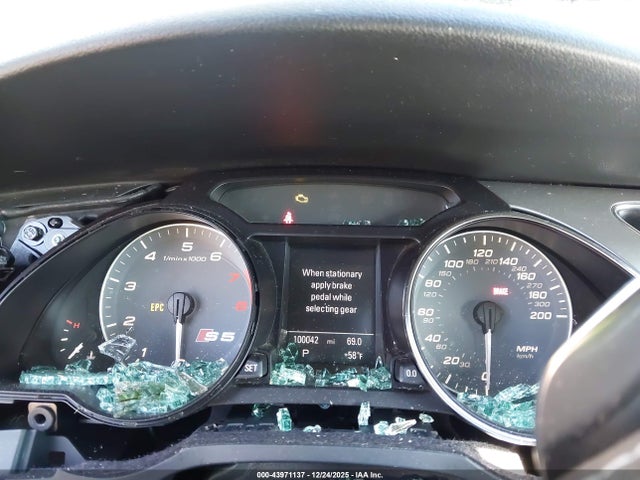 2012 AUDI S5 WAUCGAFH3CN001160 Photo 6