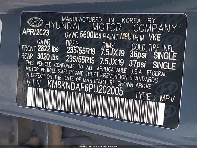 2023 HYUNDAI IONIQ 5 KM8KNDAF6PU202005 Photo 8