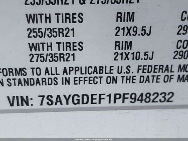 2023 TESLA MODEL Y 7SAYGDEF1PF948232 Photo 8