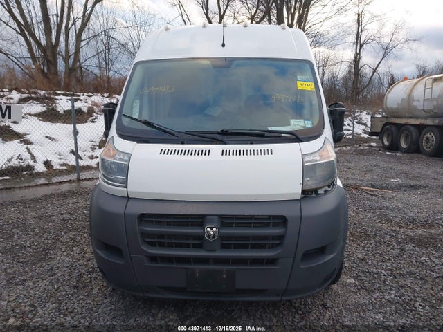 Aukcja sprzedaży 2017 Ram Promaster 3500 Cargo Van High Roof 159 Wb Ext, vin: 3C6URVJG6HE509522, numer aukcji: 43971413
