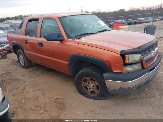 2004 CHEVROLET AVALANCHE 1500 3GNEC12T04G279534