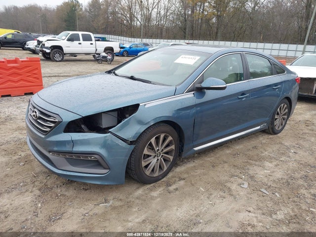 2015 Hyundai Sonata Sport მანქანა იყიდება აუქციონზე, vin: 5NPE34AF9FH109320, აუქციონის ნომერი: 43971524