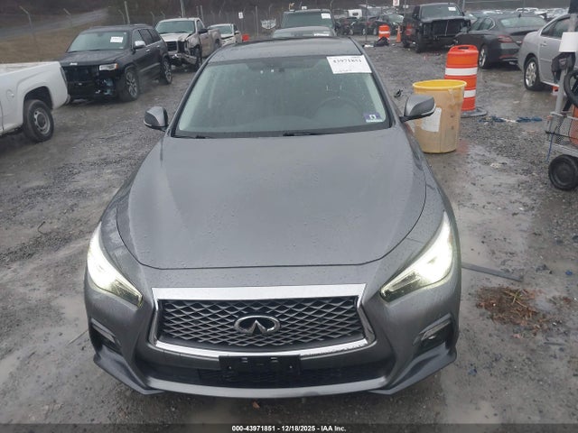 43971851 :رقم المزاد ، JN1EV7AR9KM591585 vin ، 2019 Infiniti Q50 3.0t Signature Edition مزاد بيع