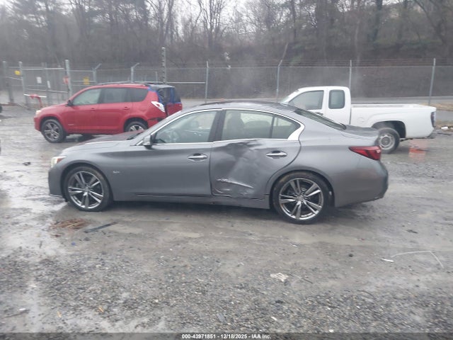 43971851 :رقم المزاد ، JN1EV7AR9KM591585 vin ، 2019 Infiniti Q50 3.0t Signature Edition مزاد بيع