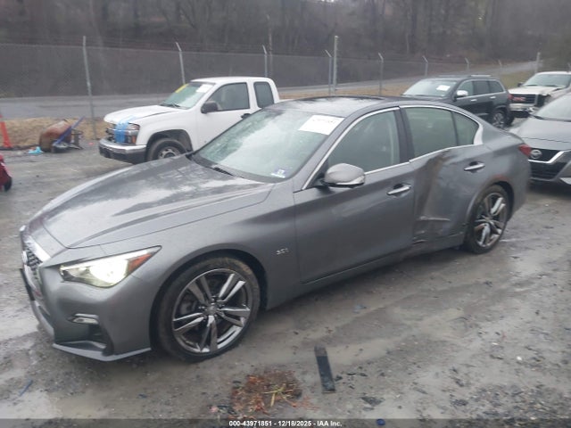 43971851 :رقم المزاد ، JN1EV7AR9KM591585 vin ، 2019 Infiniti Q50 3.0t Signature Edition مزاد بيع