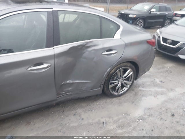 43971851 :رقم المزاد ، JN1EV7AR9KM591585 vin ، 2019 Infiniti Q50 3.0t Signature Edition مزاد بيع