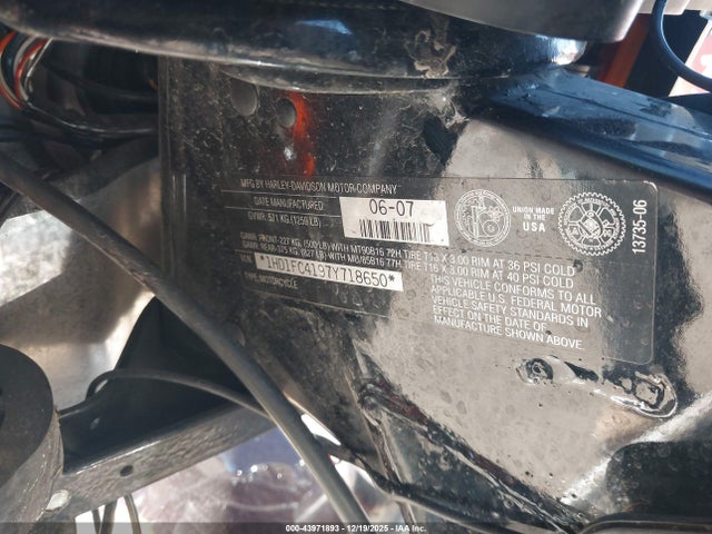 2007 HARLEY-DAVIDSON FLHTCUI 1HD1FC4197Y718650 Photo 9