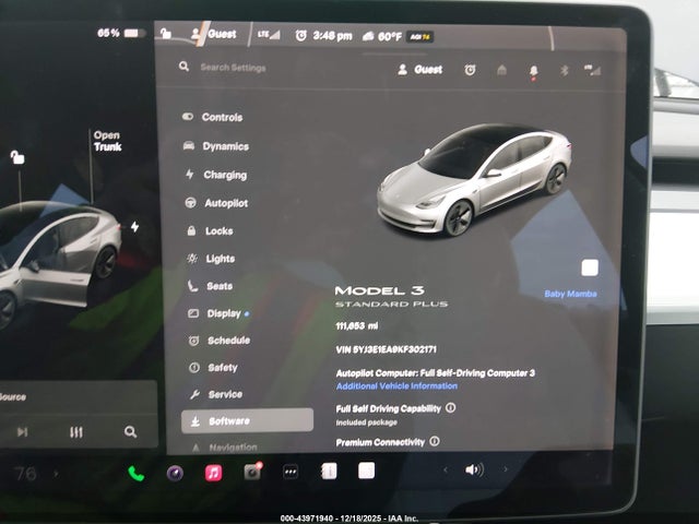 2019 TESLA MODEL 3 5YJ3E1EA9KF302171 Photo 6