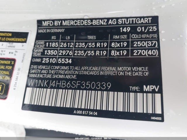W1NKJ4HB6SF350339 Mercedes-Benz Glc 300 4matic Coupe