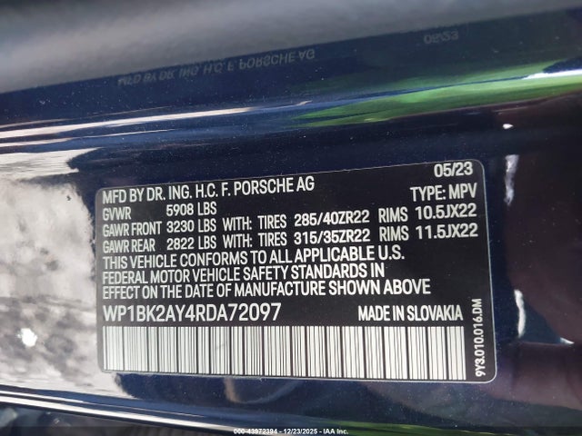 2024 PORSCHE CAYENNE COUPE WP1BK2AY4RDA72097 Photo 8