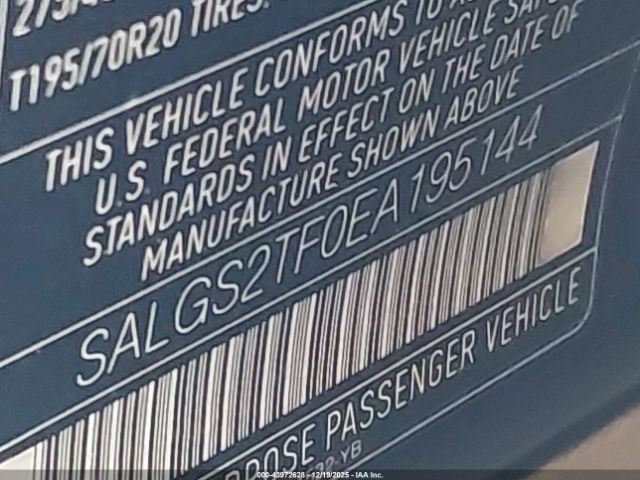 2014 LAND ROVER RANGE ROVER SALGS2TF0EA195144 Photo 8