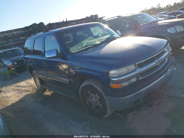 2001 CHEVROLET TAHOE 1GNEK13T01J224027