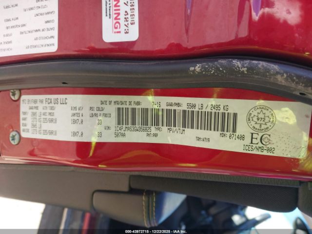 2016 JEEP CHEROKEE 1C4PJMAS3GW356825 Photo 8