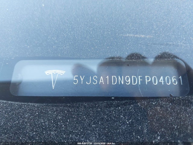 2013 TESLA MODEL S 5YJSA1DN9DFP04061 Photo 8