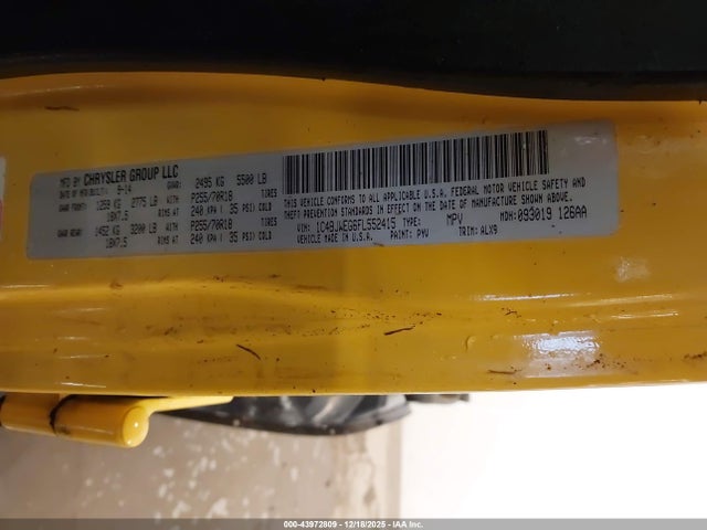 2015 JEEP WRANGLER UNLIMITED 1C4BJWEG6FL552415 Photo 8