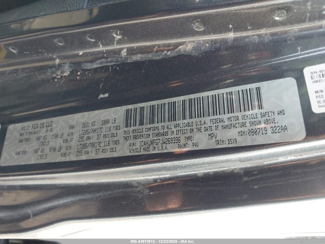 1C4HJXFG7JW269396 Jeep Wrangler Unlimited Rubicon