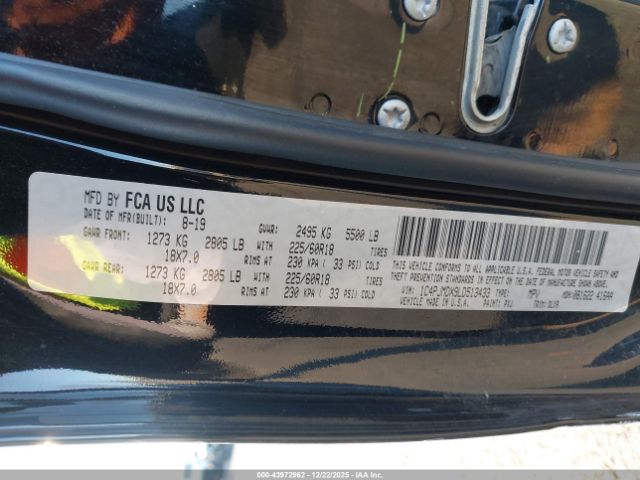 2020 JEEP CHEROKEE 1C4PJMDX9LD513433 Photo 8