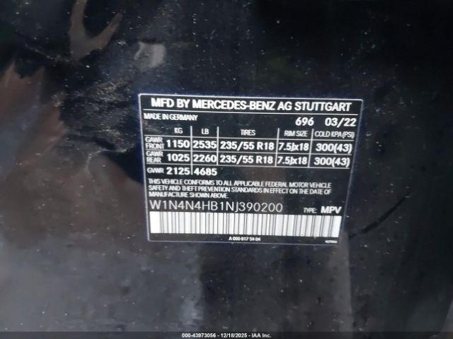 2022 MERCEDES-BENZ GLA 250 W1N4N4HB1NJ390200 Photo 8