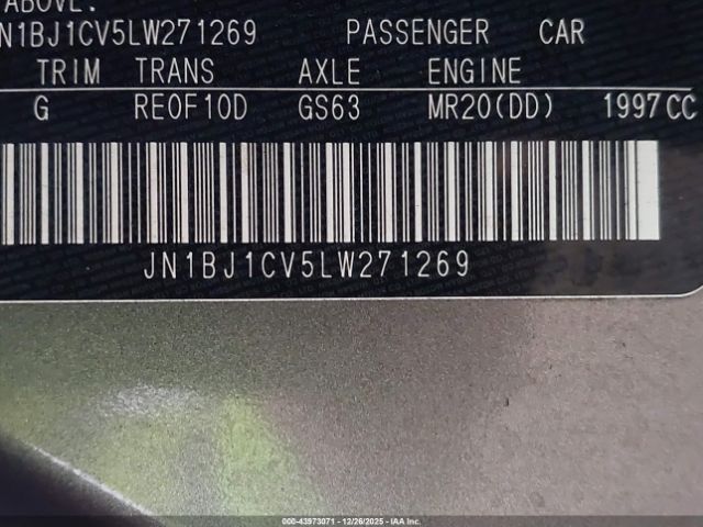 2020 NISSAN ROGUE SPORT JN1BJ1CV5LW271269 Photo 8