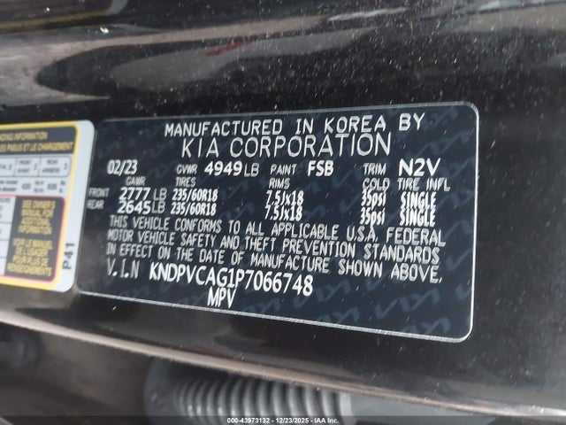 2023 KIA SPORTAGE HYBRID KNDPVCAG1P7066748 Photo 8