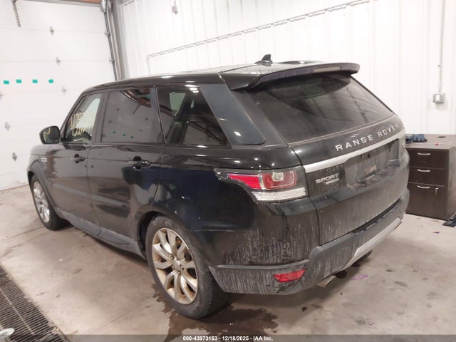 2016 Land Rover Range Rover Sport 3.0l V6 Supercharged Hse მანქანა იყიდება აუქციონზე, vin: SALWR2PF2GA103407, აუქციონის ნომერი: 43973153